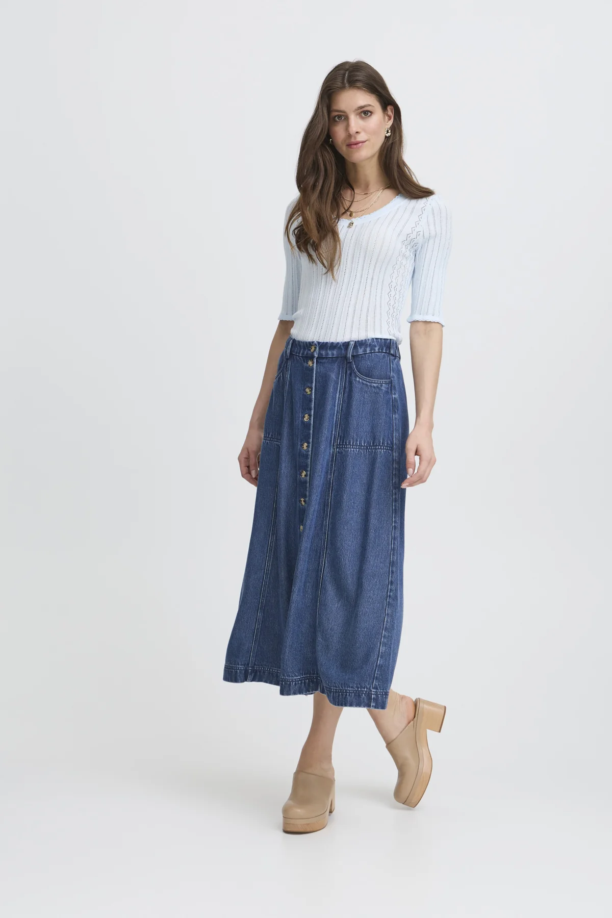 Risle Denim Skirt - Image 5