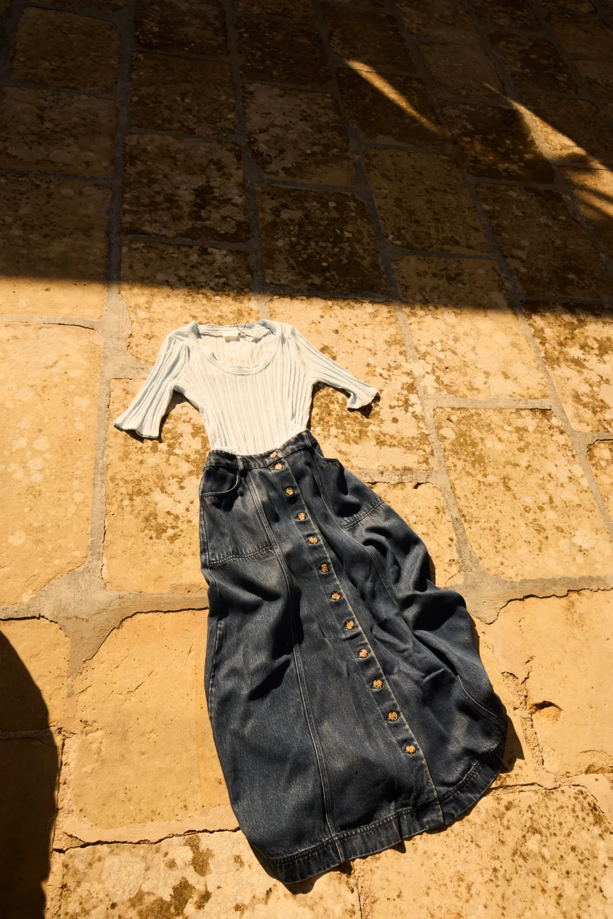 Risle Denim Skirt - Image 6