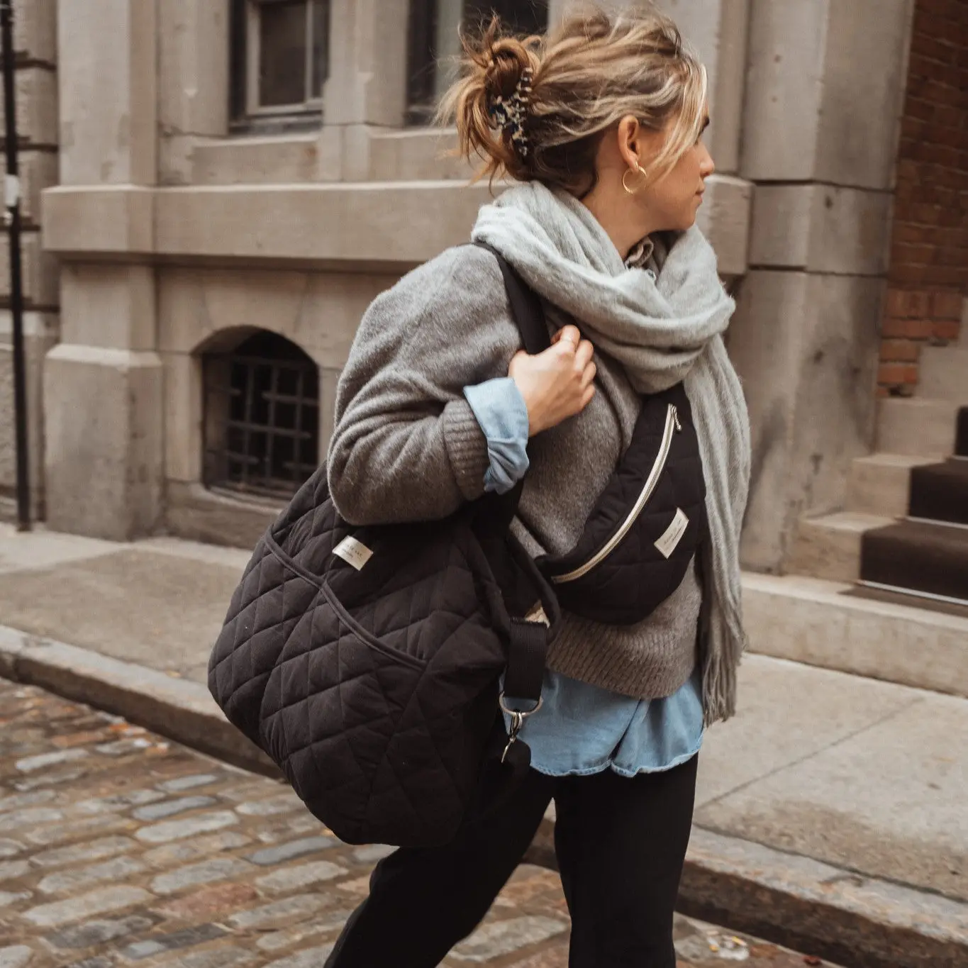 Diaper Bag – Black - Image 3