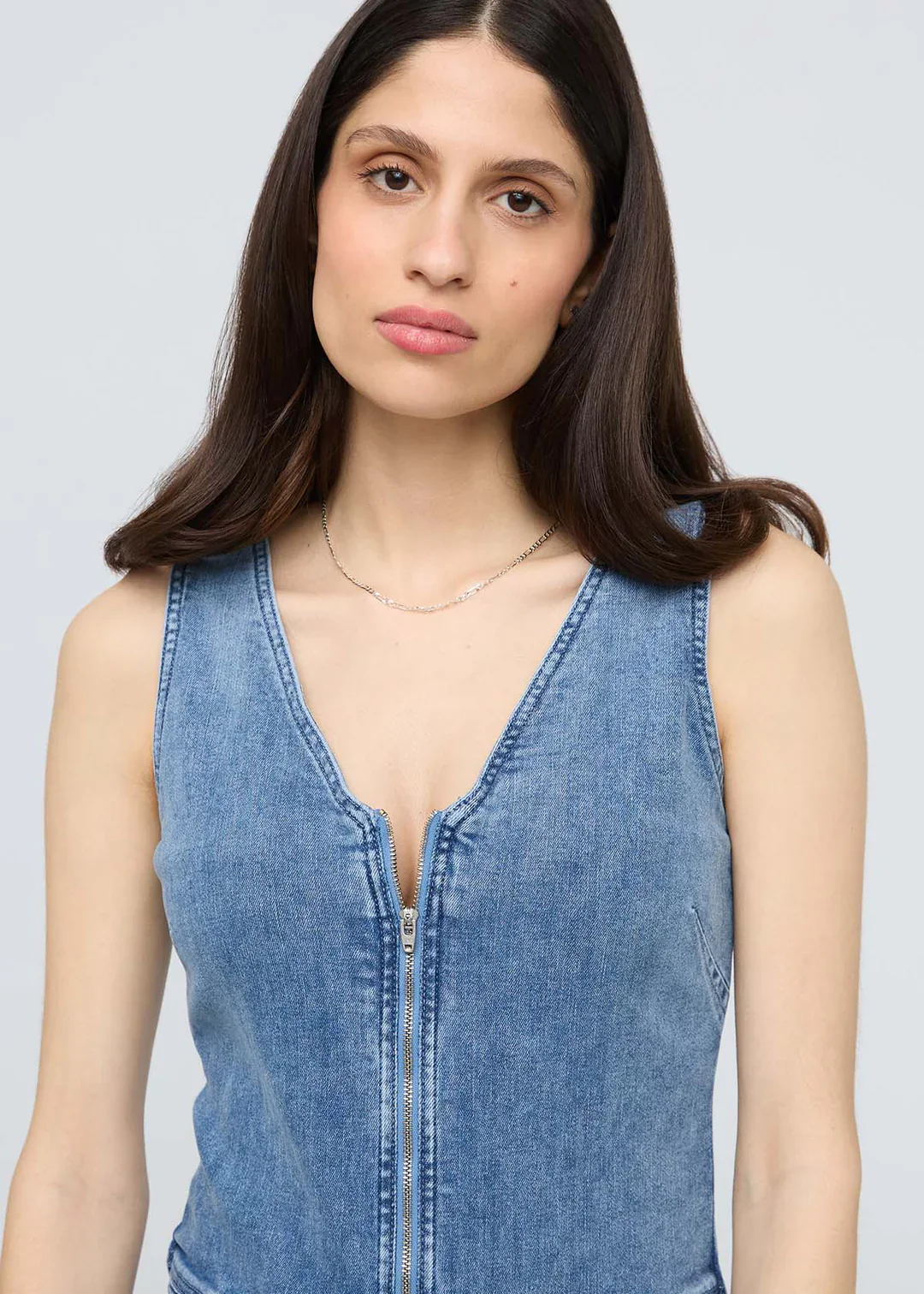 Denim Jumpsuit - Image 4