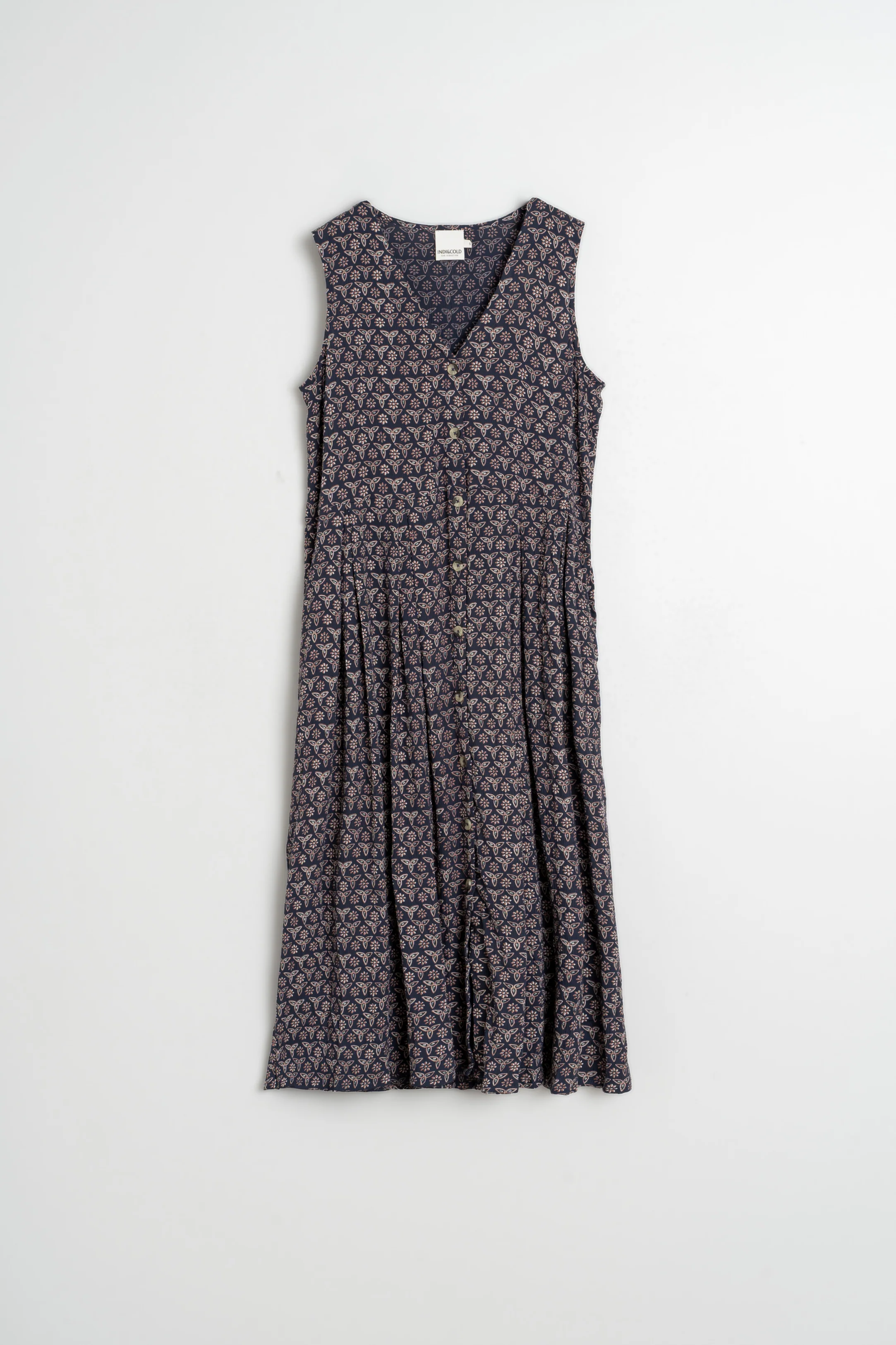 Multiposition Block Print Dress - Image 4