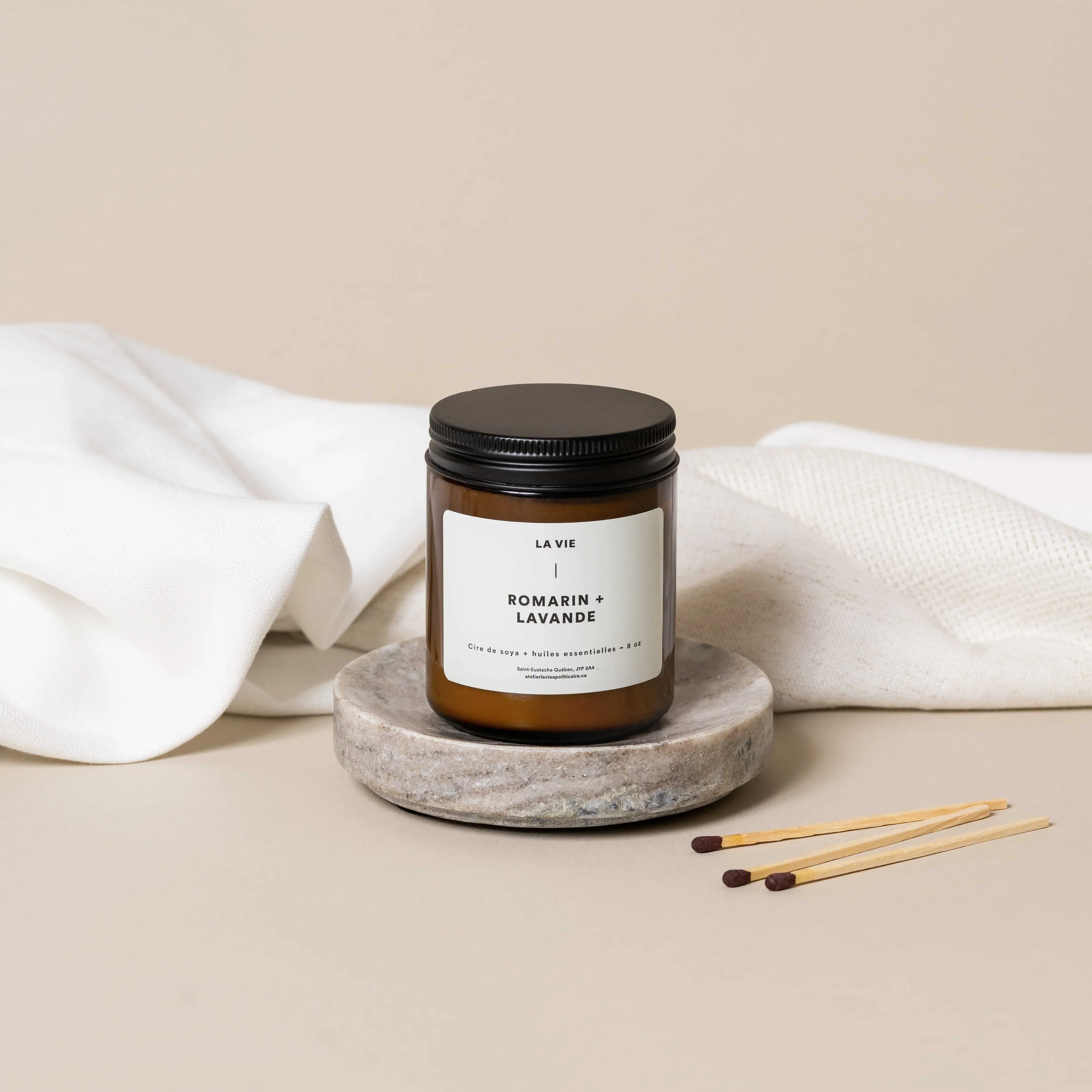 Candle – Rosemary + Lavender - Image 3