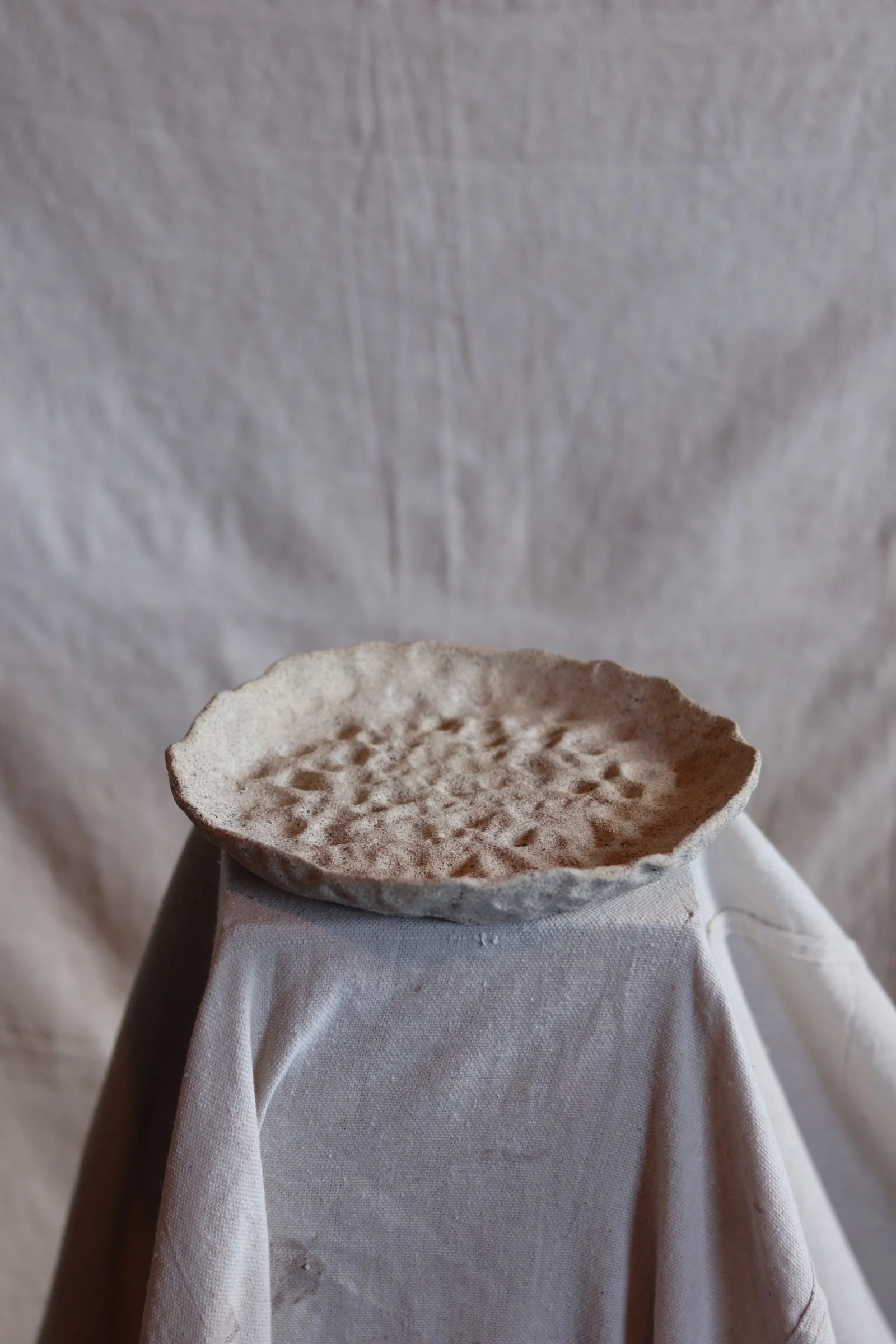 9" Gathered Earth Dish - Image 2