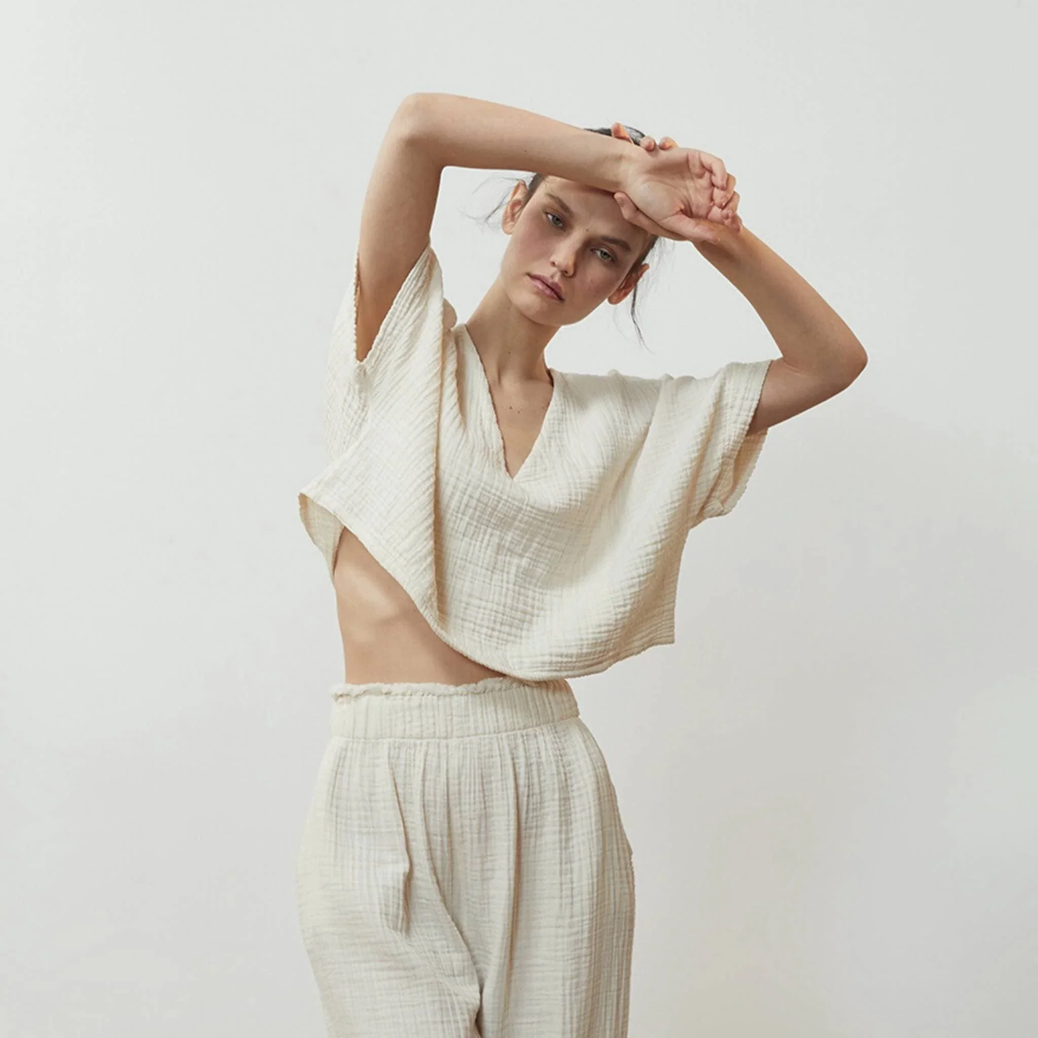 Crinkle Crop Top - Image 5