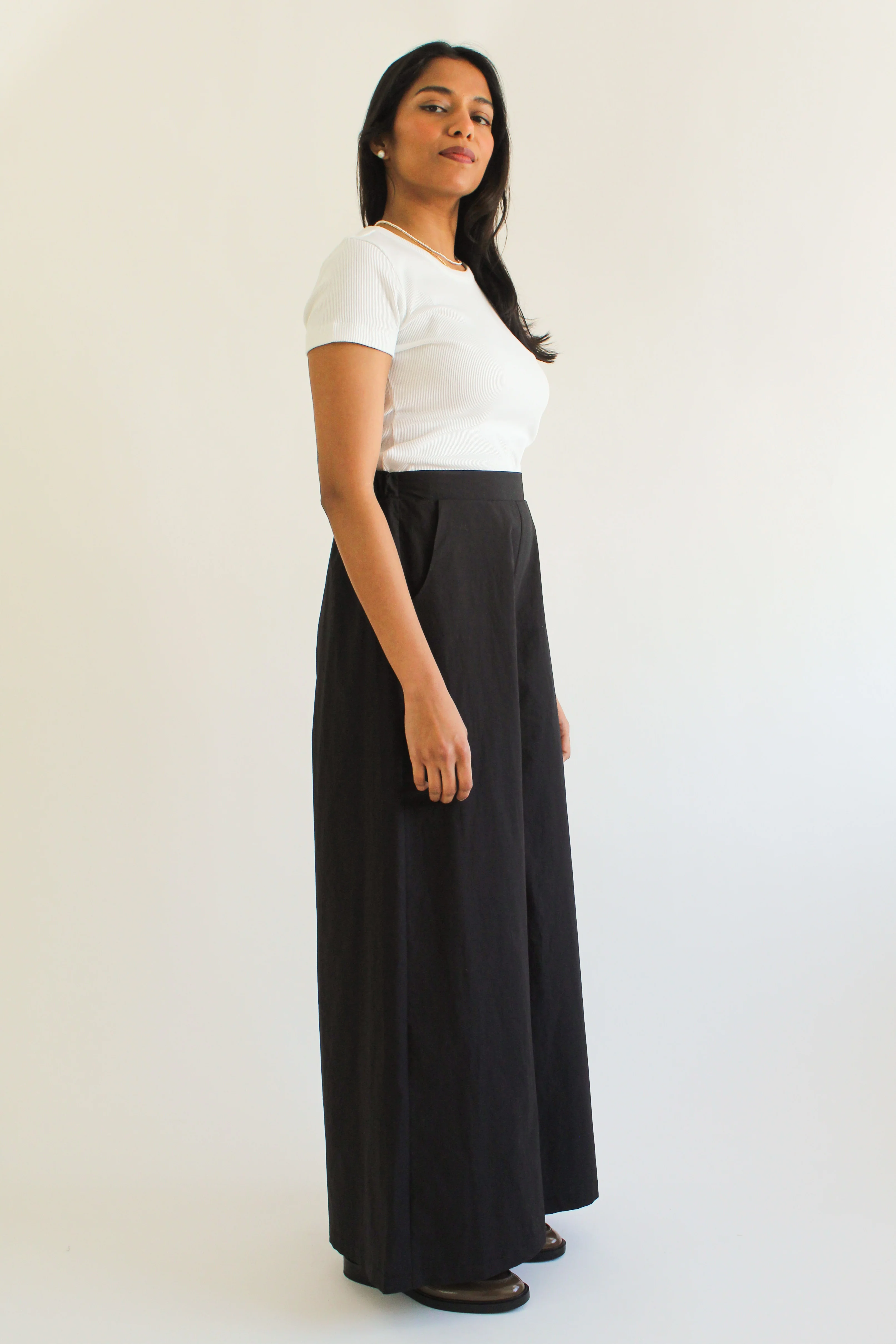 Poplin Flowy Pant - Image 3