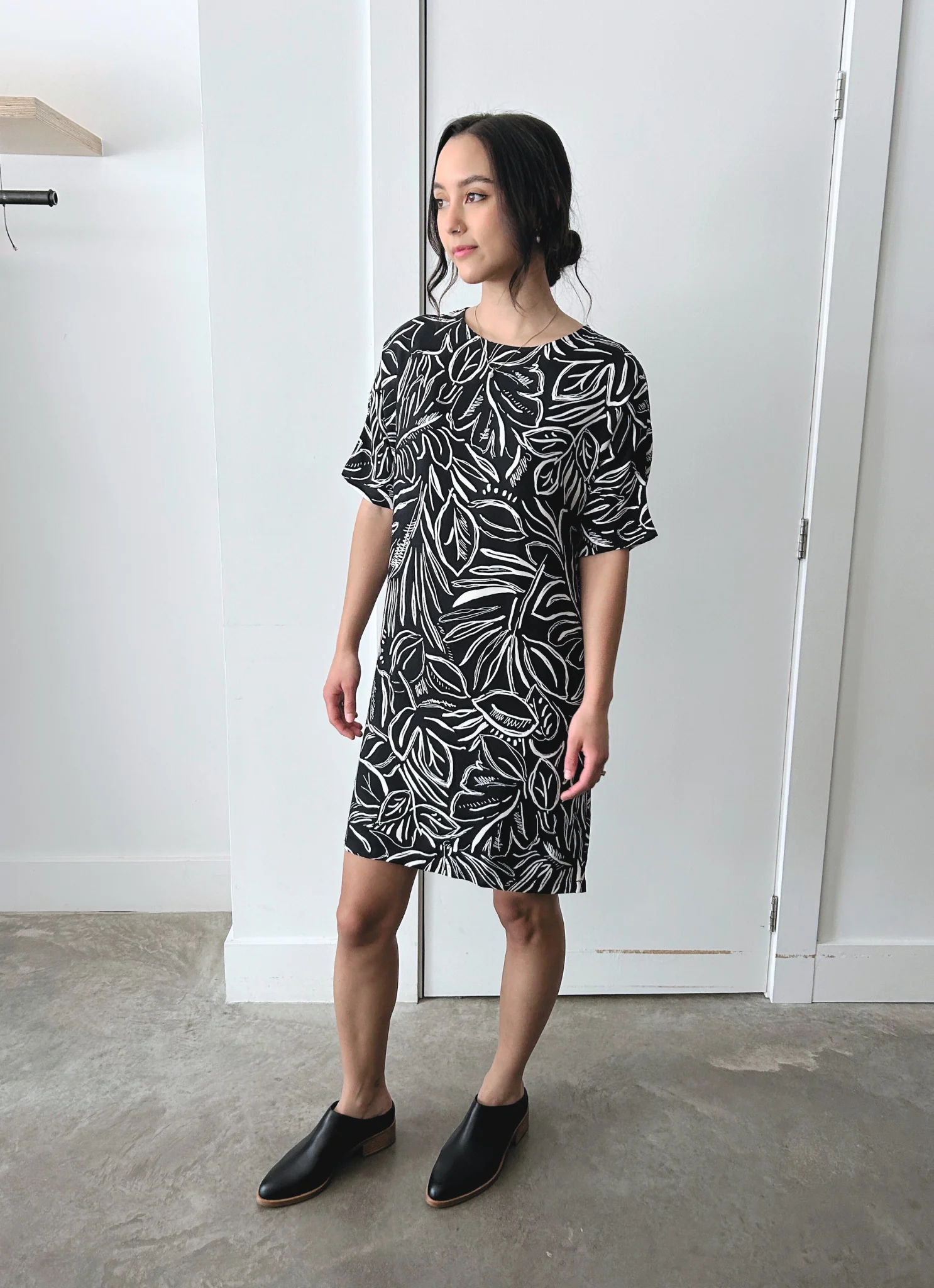 Printed Everyday T-Shirt Dress - Image 5